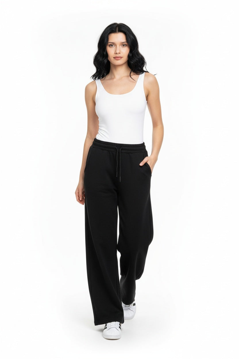 Oysho Kumaş Belden Lastikli Çift Cepli Eşofman Altı