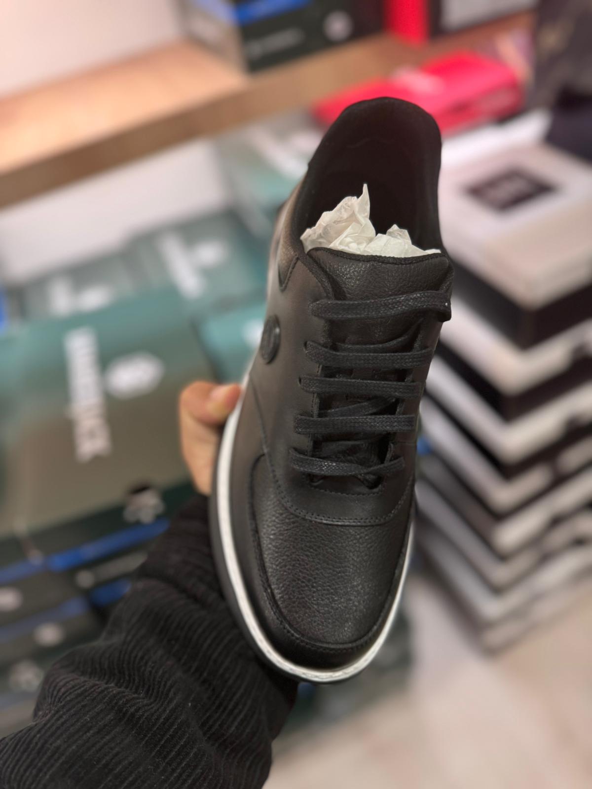 BAĞCIKLI %100 HAKİKİ DERİ SNEAKER ERKEK AYAKKABI ORİJİNAL MARKA