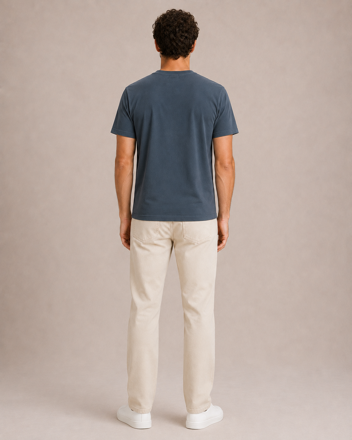 Basic Sıfır Yaka Unisex Tişört