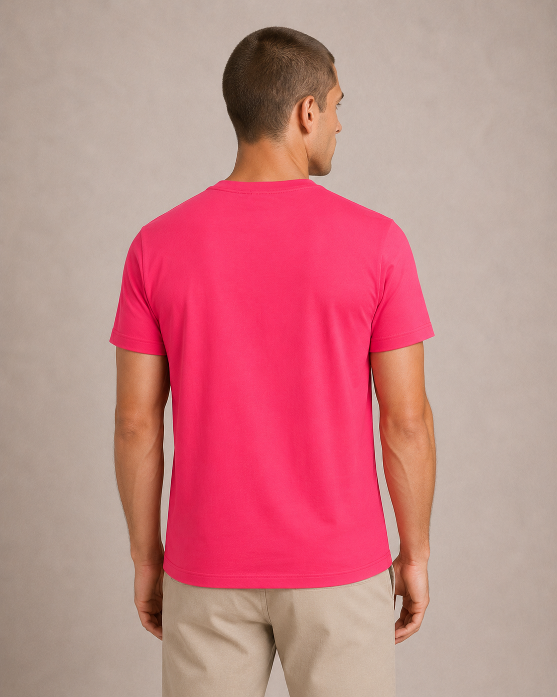Basic Sıfır Yaka Unisex Tişört