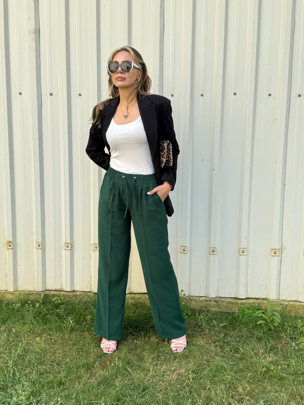 Zera Krep Bol Paça Pantolon