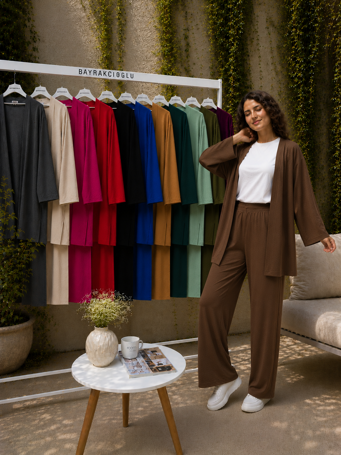 Kimono Takım Full Likralı Bürümcük Kumaş
