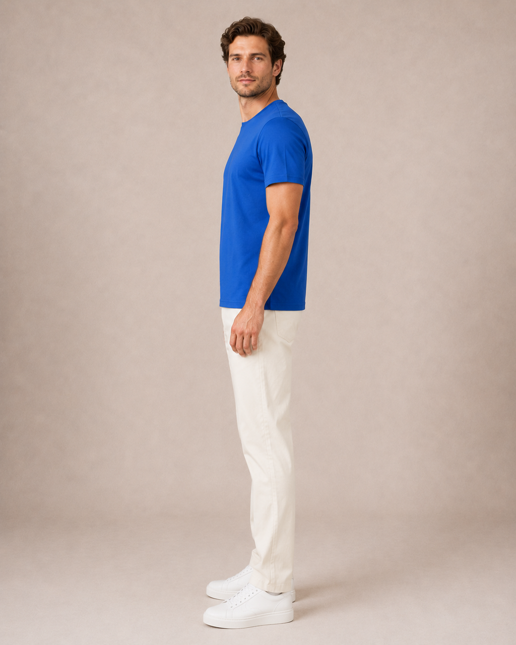 Basic Sıfır Yaka Unisex Tişört