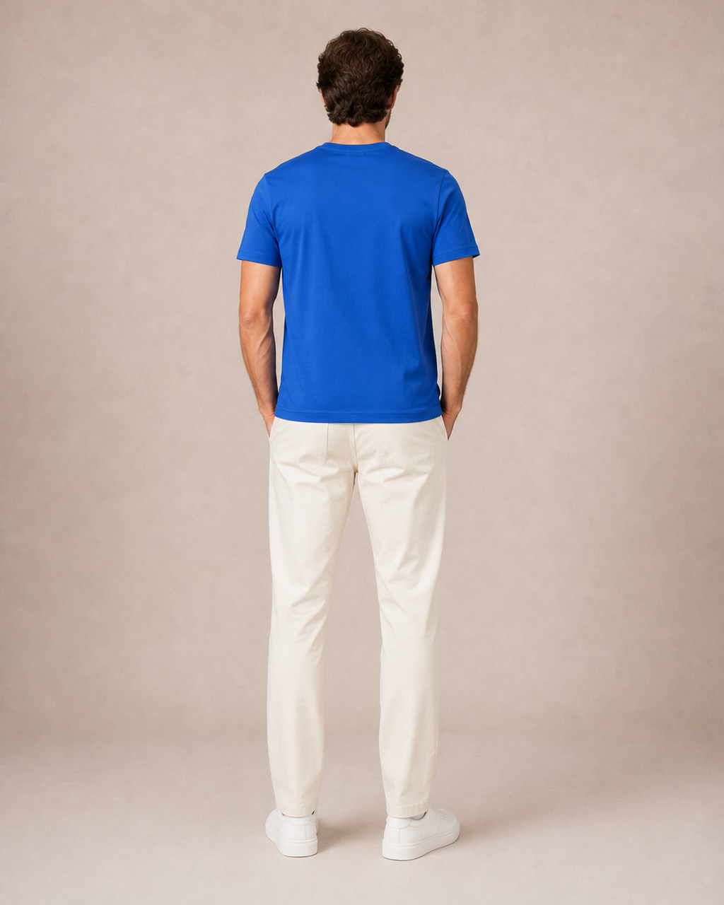 Basic Sıfır Yaka Unisex Tişört