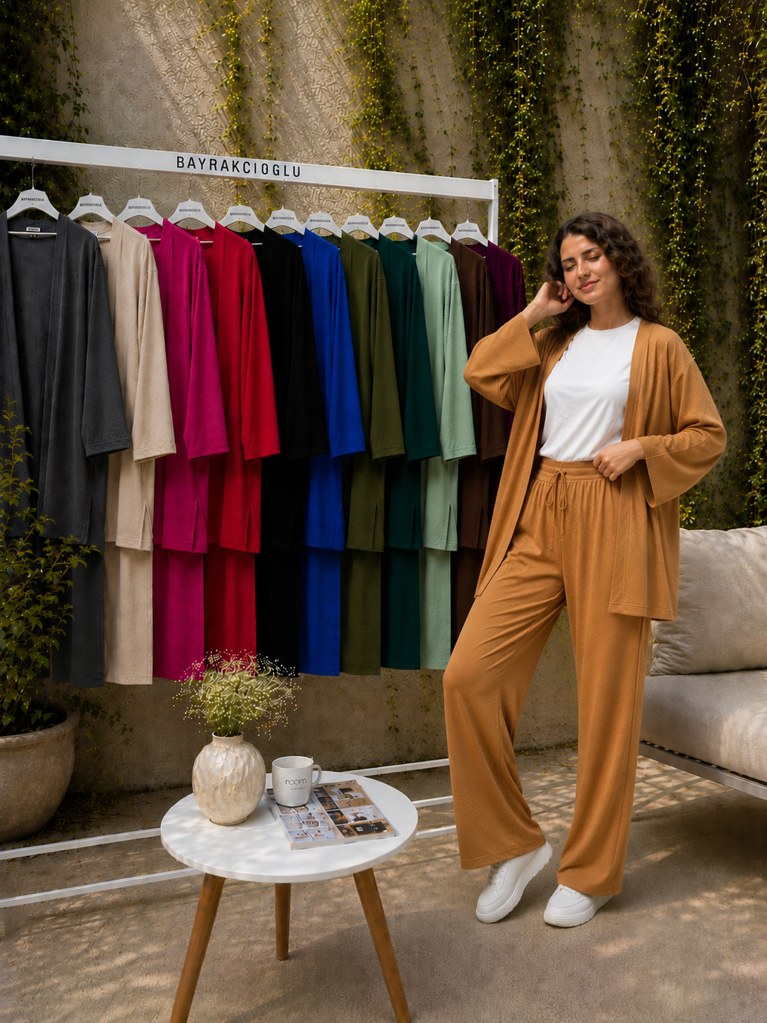 Kimono Takım Full Likralı Bürümcük Kumaş