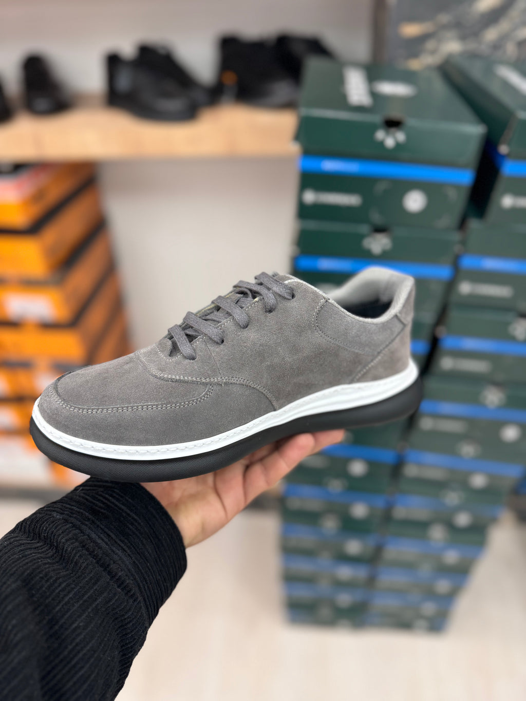 BAĞCIKLI KALIN TABAN %100 HAKİKİ DERİ SNEAKER ERKEK AYAKKABI ORJİNAL MARKA