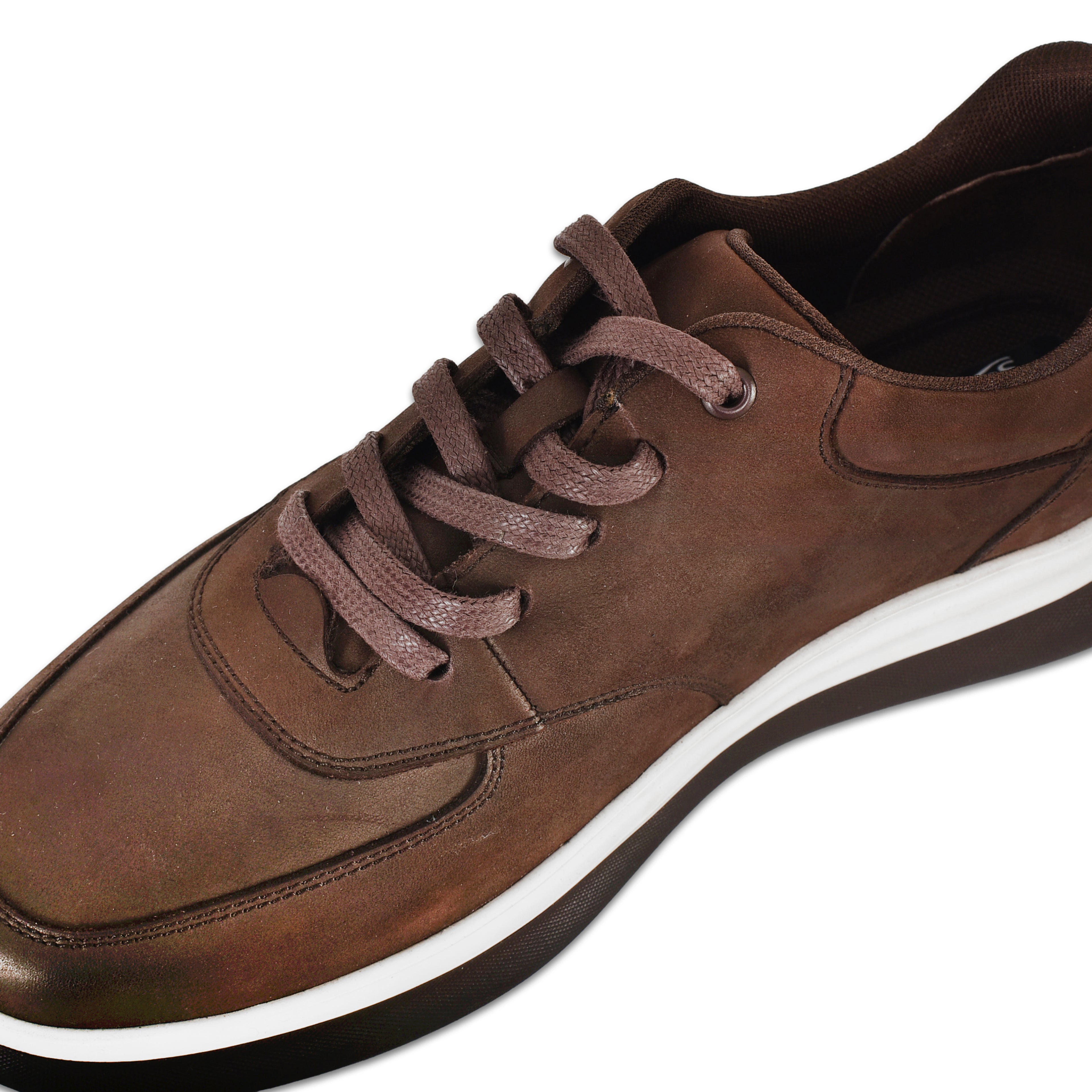 BAĞCIKLI KALIN TABAN %100 HAKİKİ DERİ SNEAKER ERKEK AYAKKABI ORJİNAL MARKA