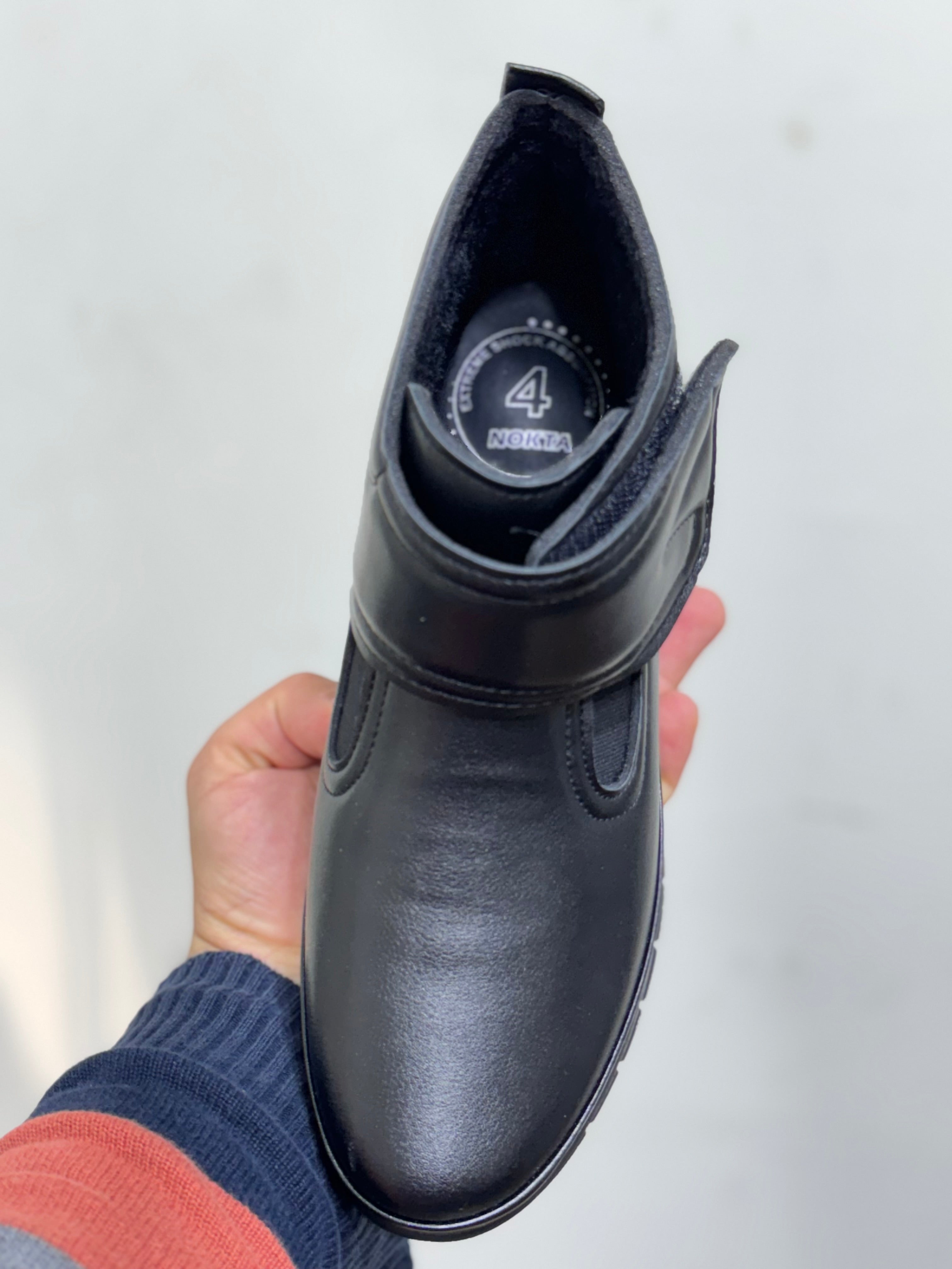 CIRTLI KADIN BOT ESNEK LASTİKLİ YAPI TARAKLI TOPUK DİKENİ AYAKLARA ÖZEL ÜRETİM KIŞLIK BOT