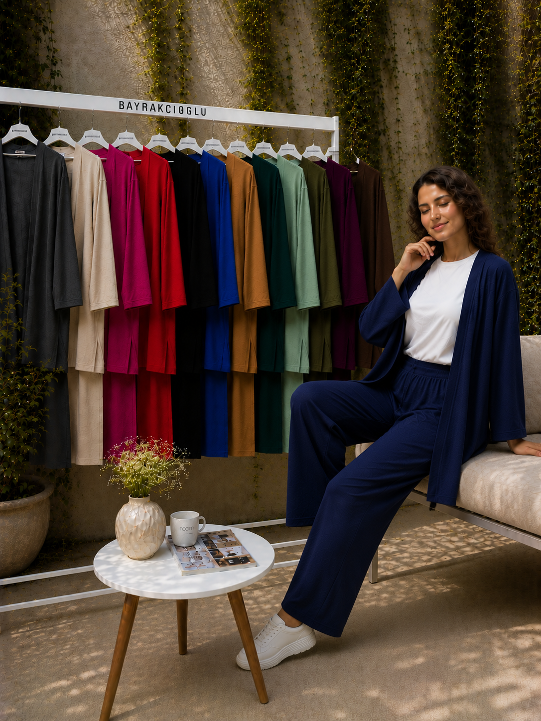 Kimono Takım Full Likralı Bürümcük Kumaş