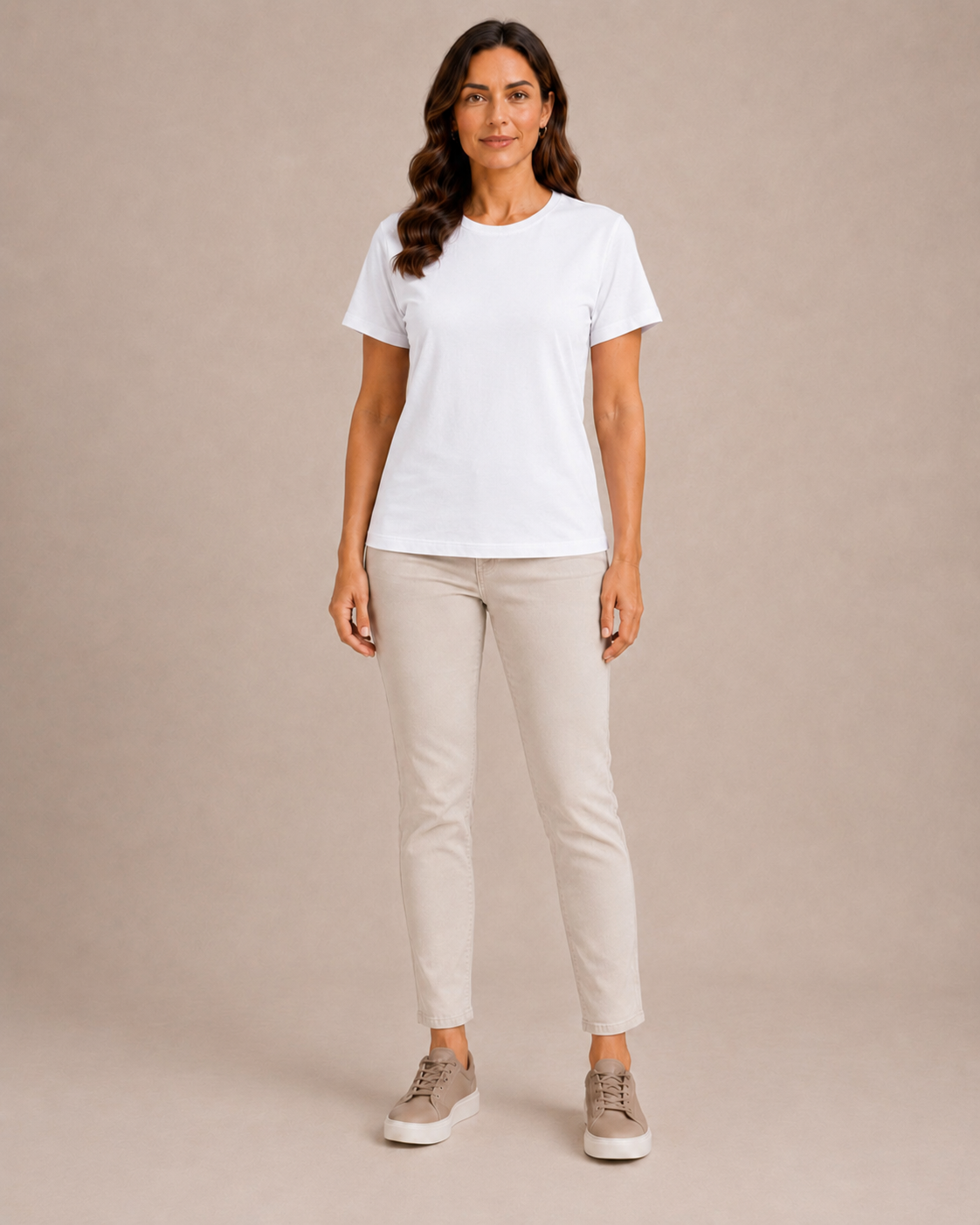 Basic Sıfır Yaka Unisex Tişört