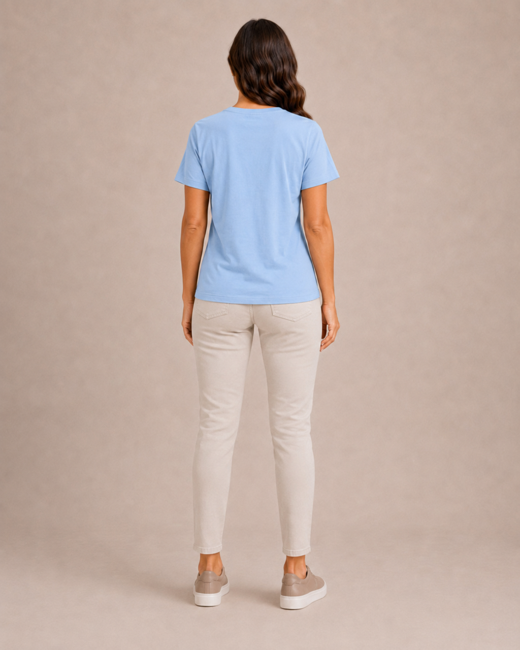 Basic Sıfır Yaka Unisex Tişört