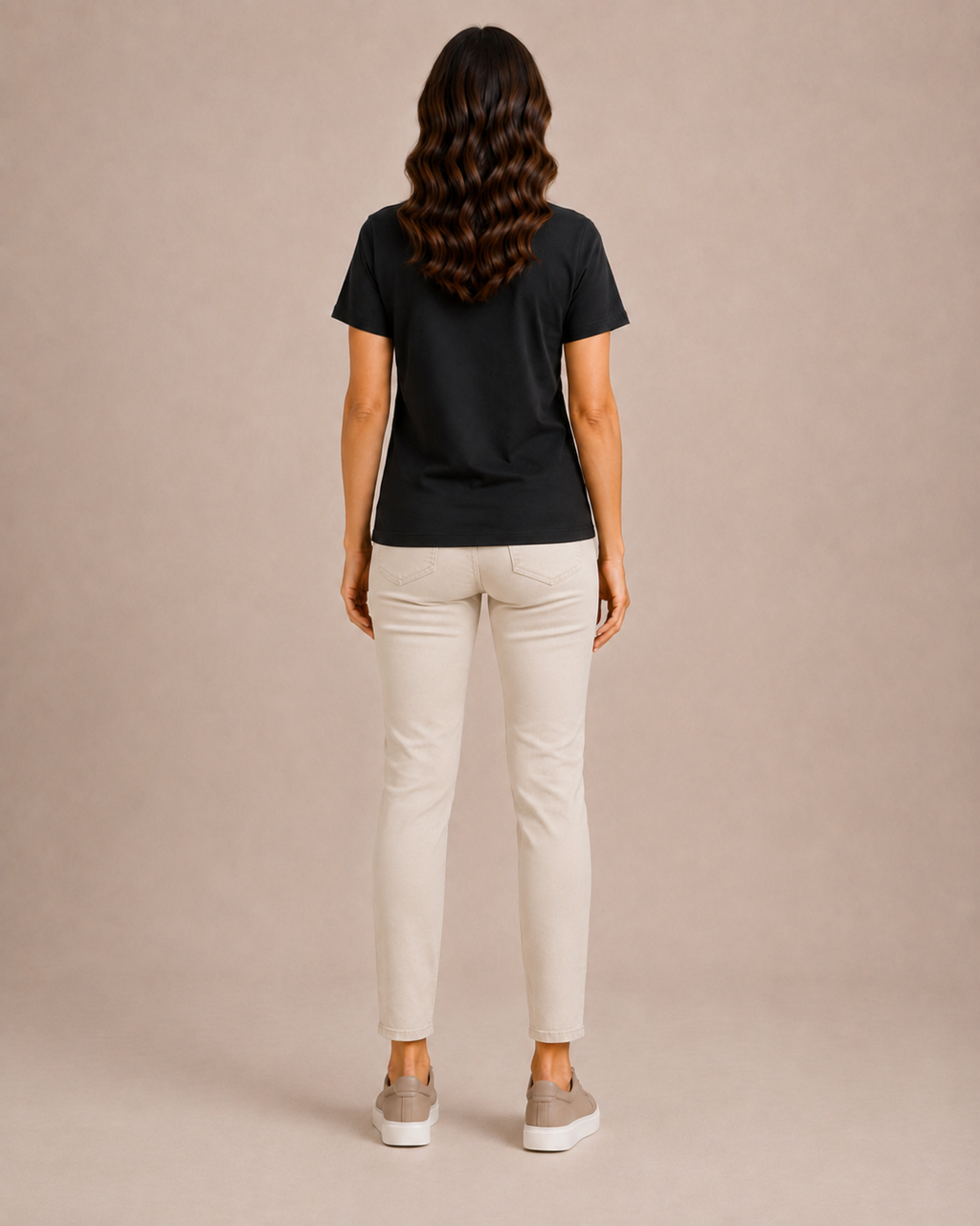 Basic Sıfır Yaka Unisex Tişört