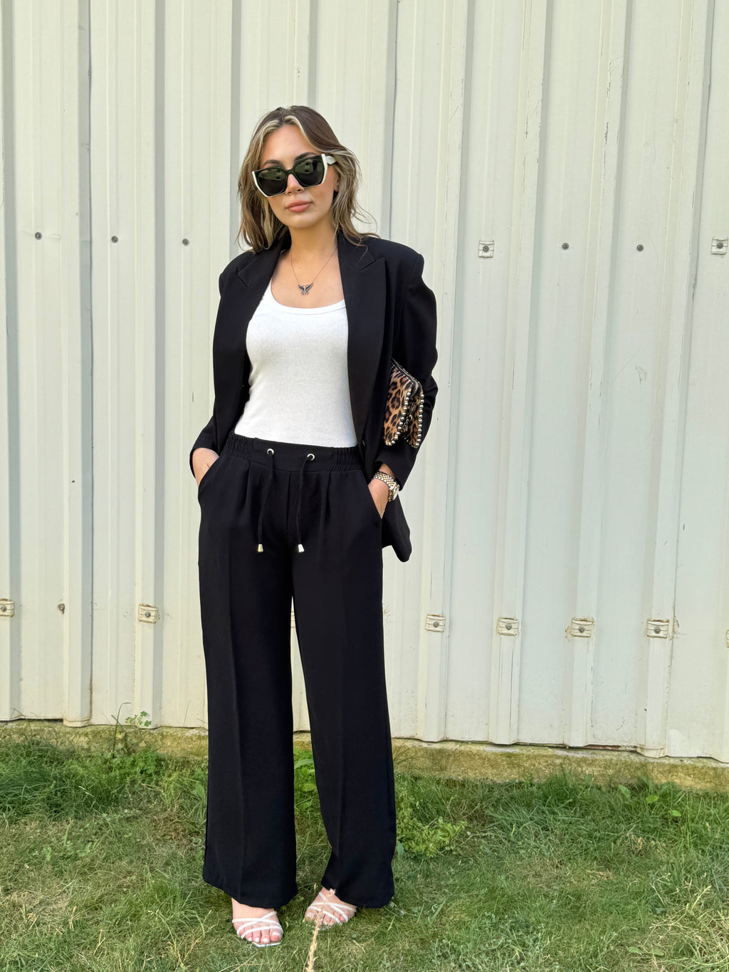 Zera Krep Bol Paça Pantolon