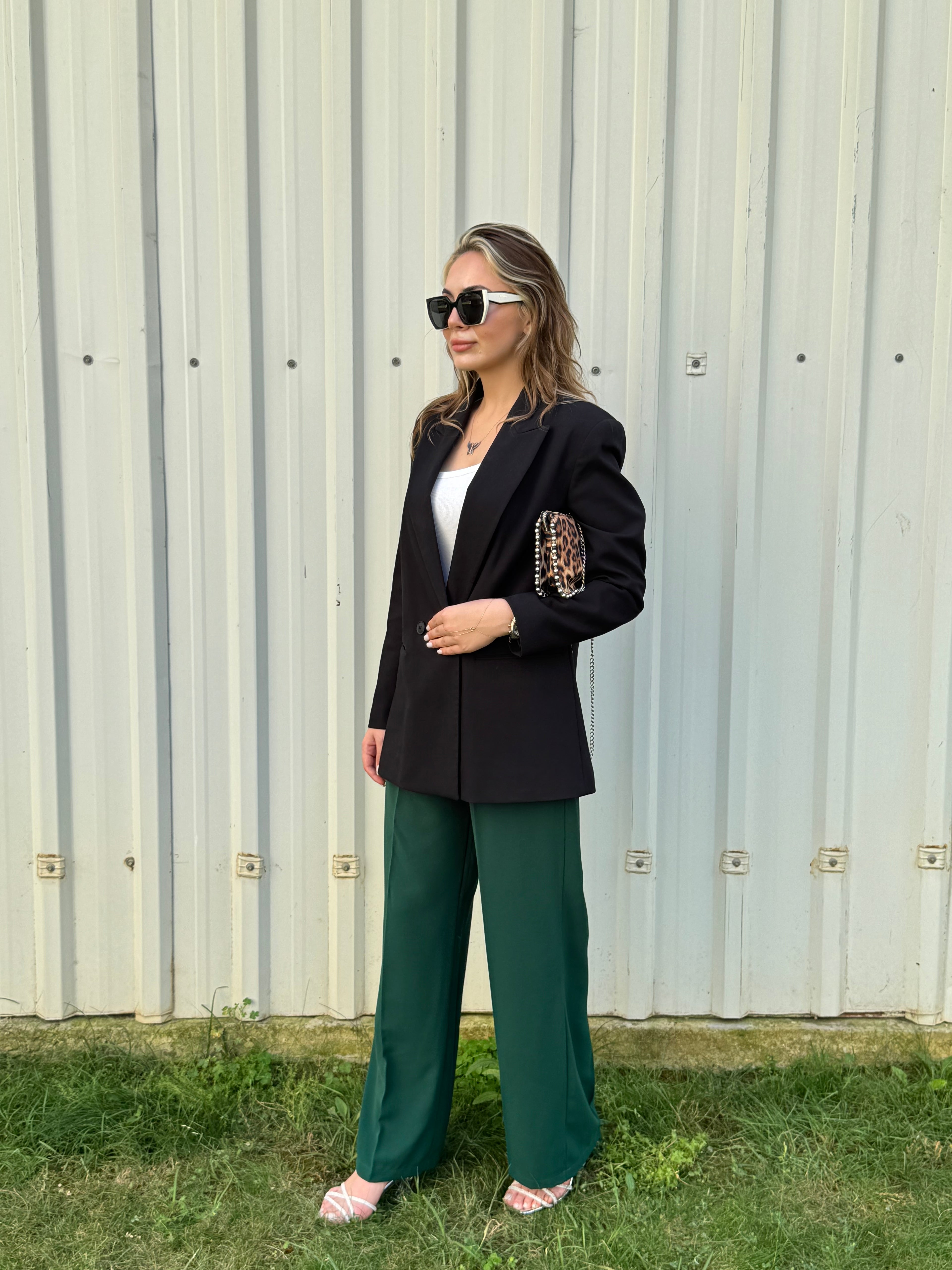 Zera Krep Bol Paça Pantolon