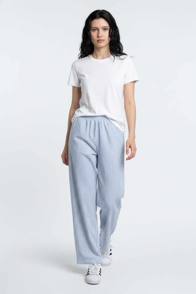 Suyolu %100 Pamuklu Yazlık Pantolon