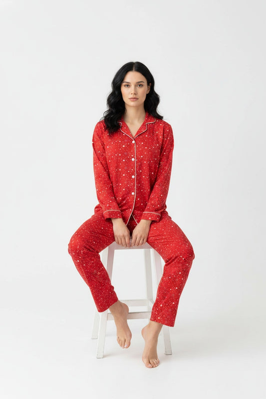 Pamuklu Kadın Pijama Takımı – Gün Boyu Konfor, Gece Boyu Rahatlık B2769