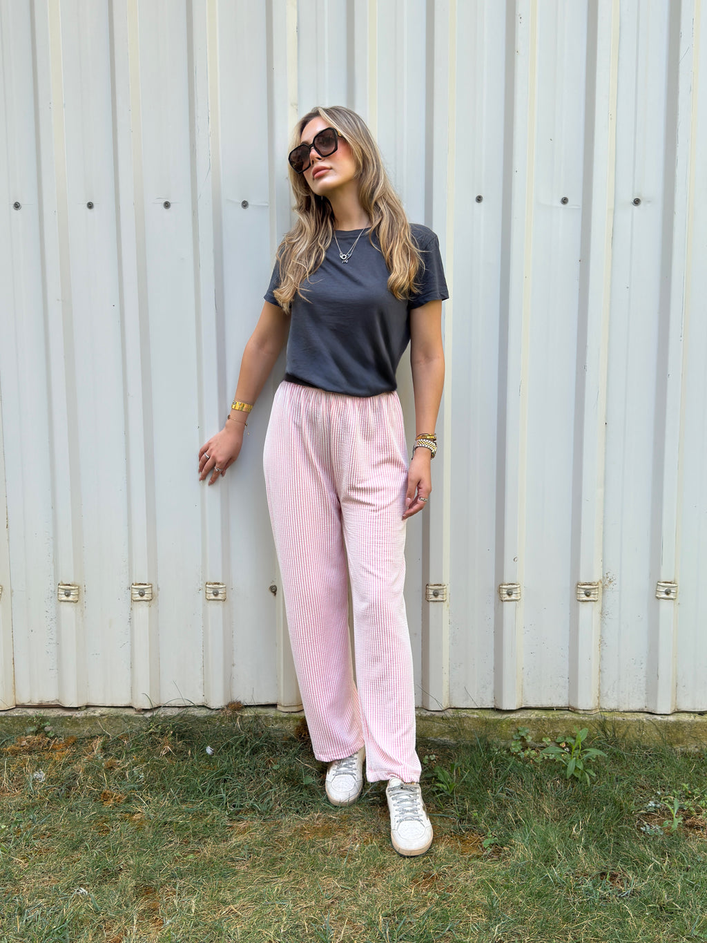 FENOMEN ÜRÜN: SU YOLU DESEN PAMUKLU PALAZZO PANTOLON