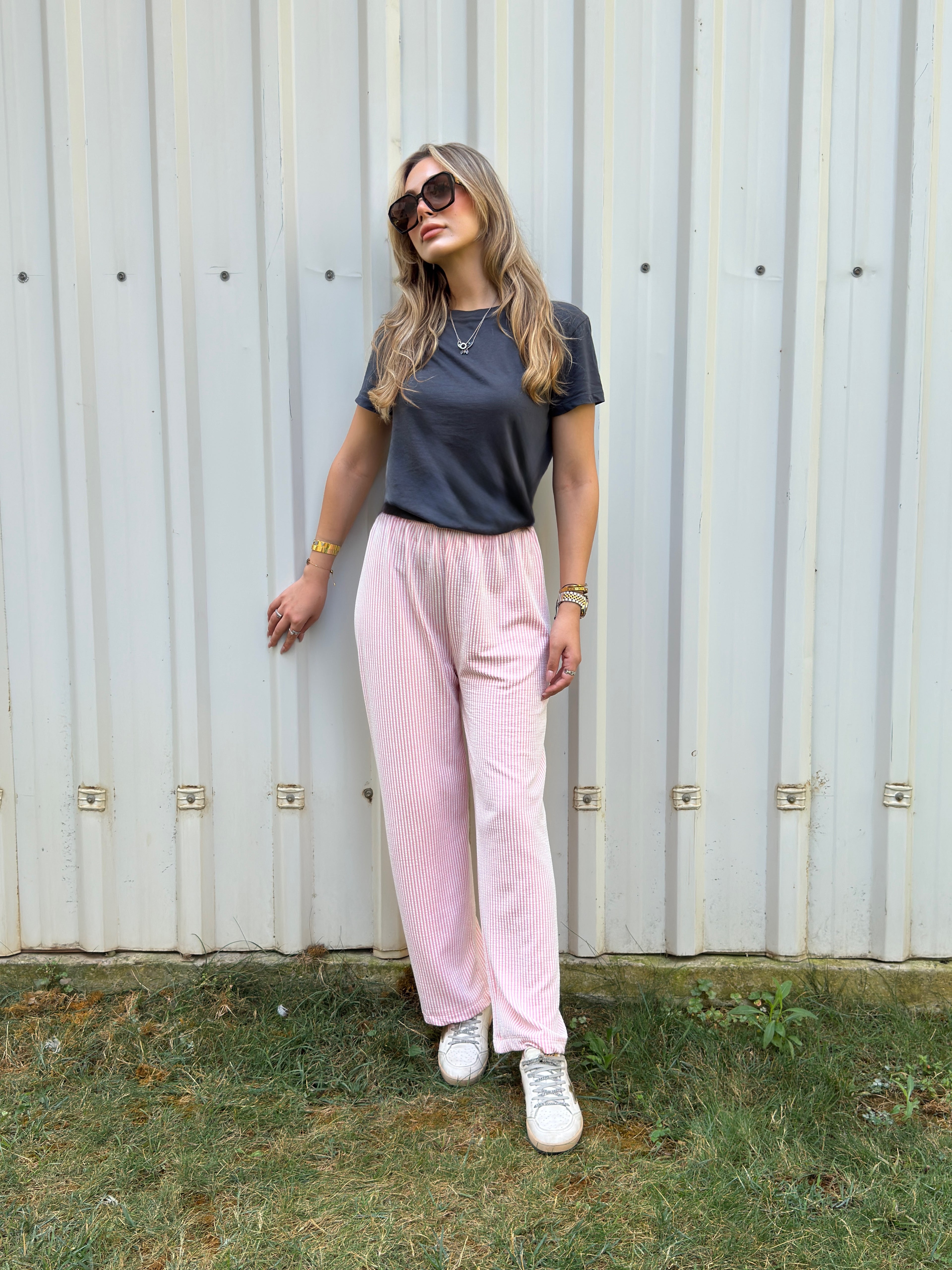 FENOMEN ÜRÜN: SU YOLU DESEN PAMUKLU PALAZZO PANTOLON