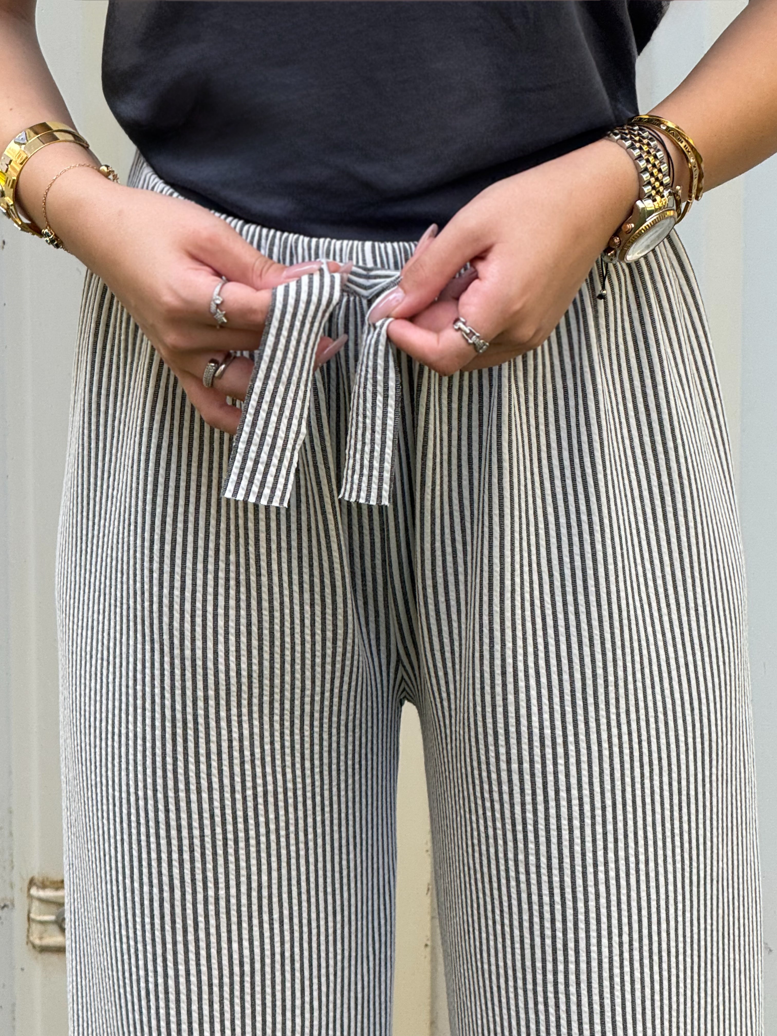 FENOMEN ÜRÜN: SU YOLU DESEN PAMUKLU PALAZZO PANTOLON