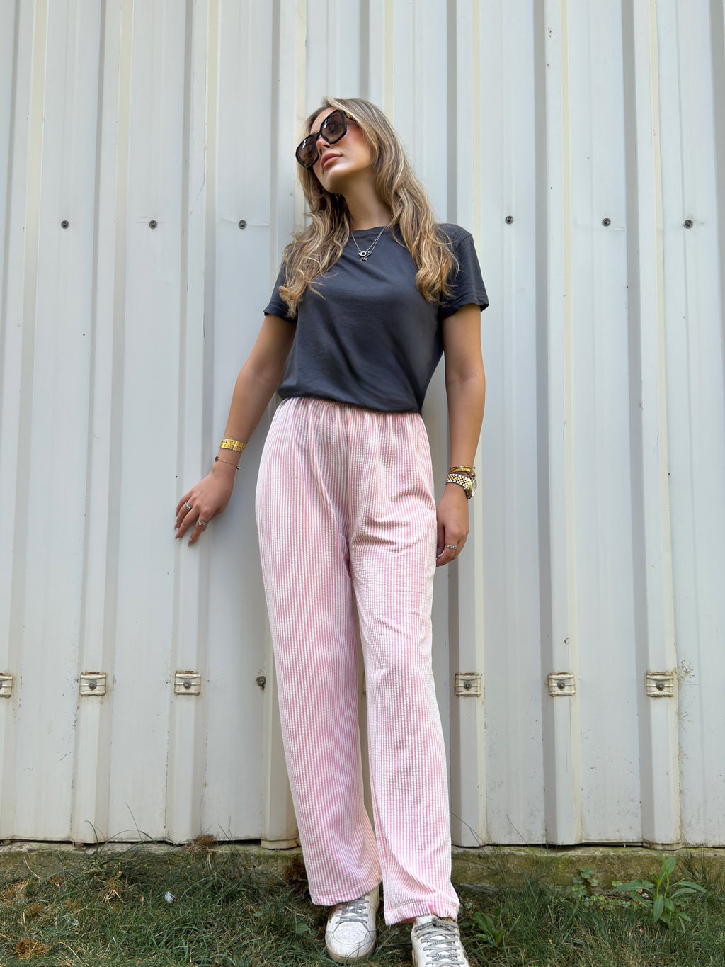 FENOMEN ÜRÜN: SU YOLU DESEN PAMUKLU PALAZZO PANTOLON