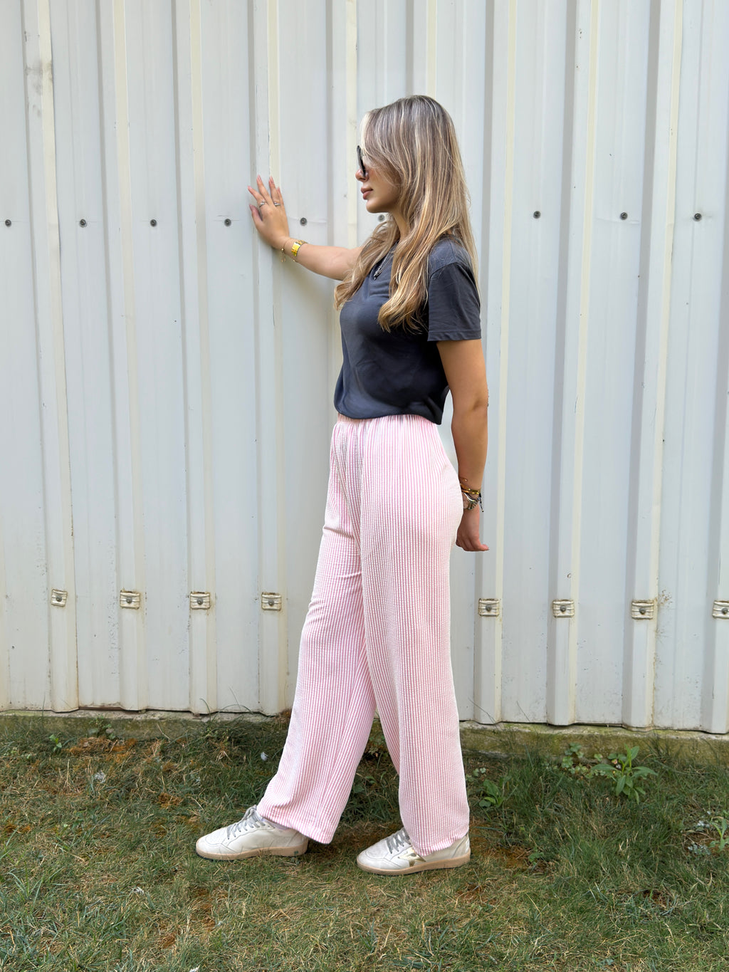 FENOMEN ÜRÜN: SU YOLU DESEN PAMUKLU PALAZZO PANTOLON