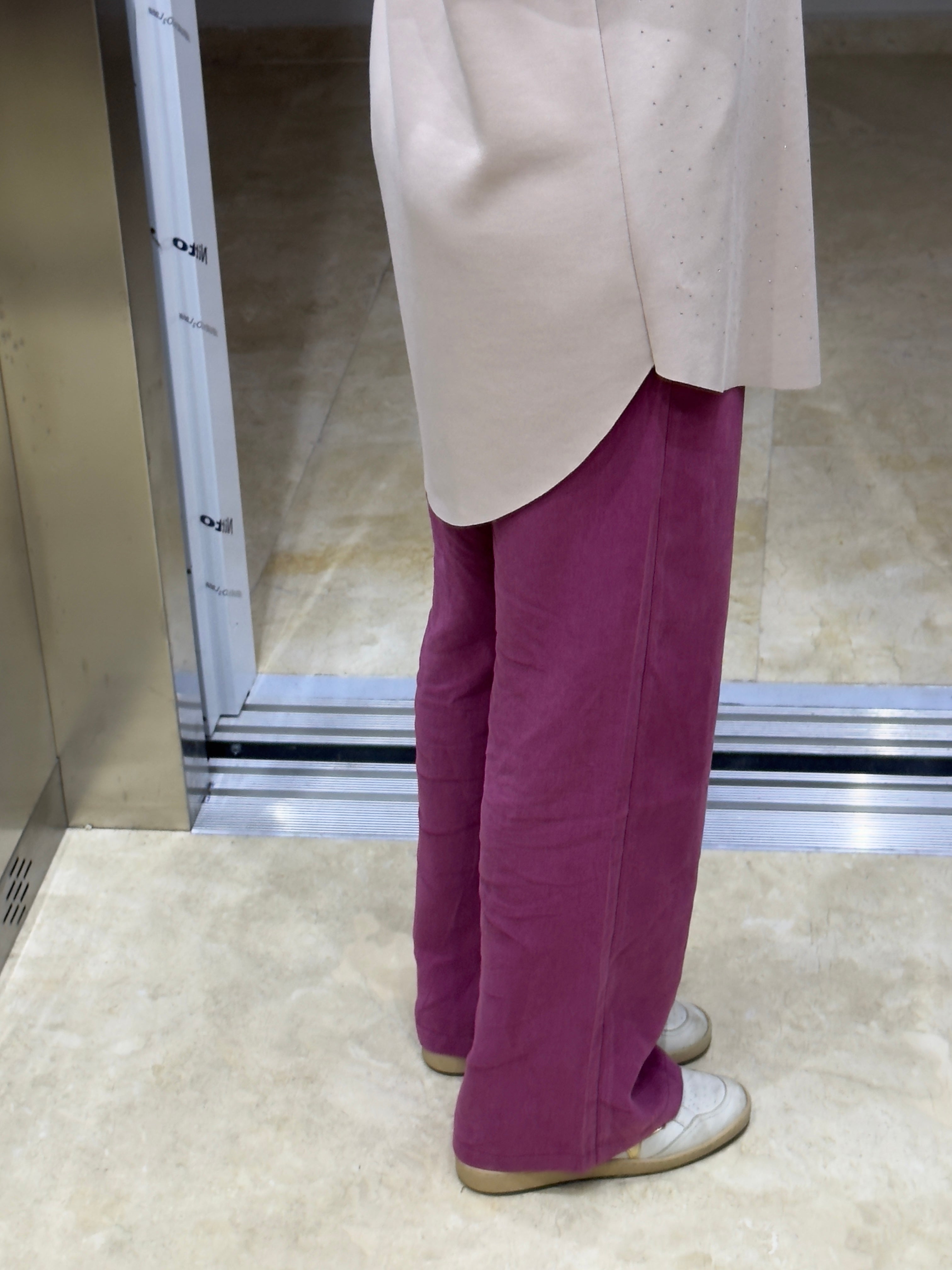 Parıltılı Modal Kumaş Pamuklu Tüylenmeyen Spor ve Şık Oversize Tunik