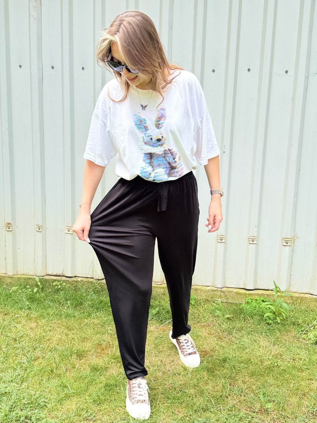 Enine Boyuna Ultra Esnek Penye Pantolon