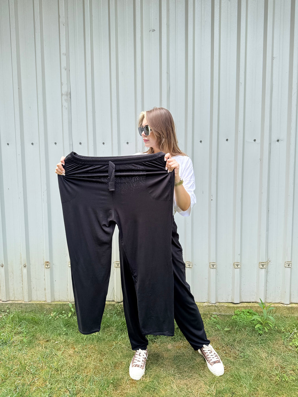 Enine Boyuna Ultra Esnek Penye Pantolon