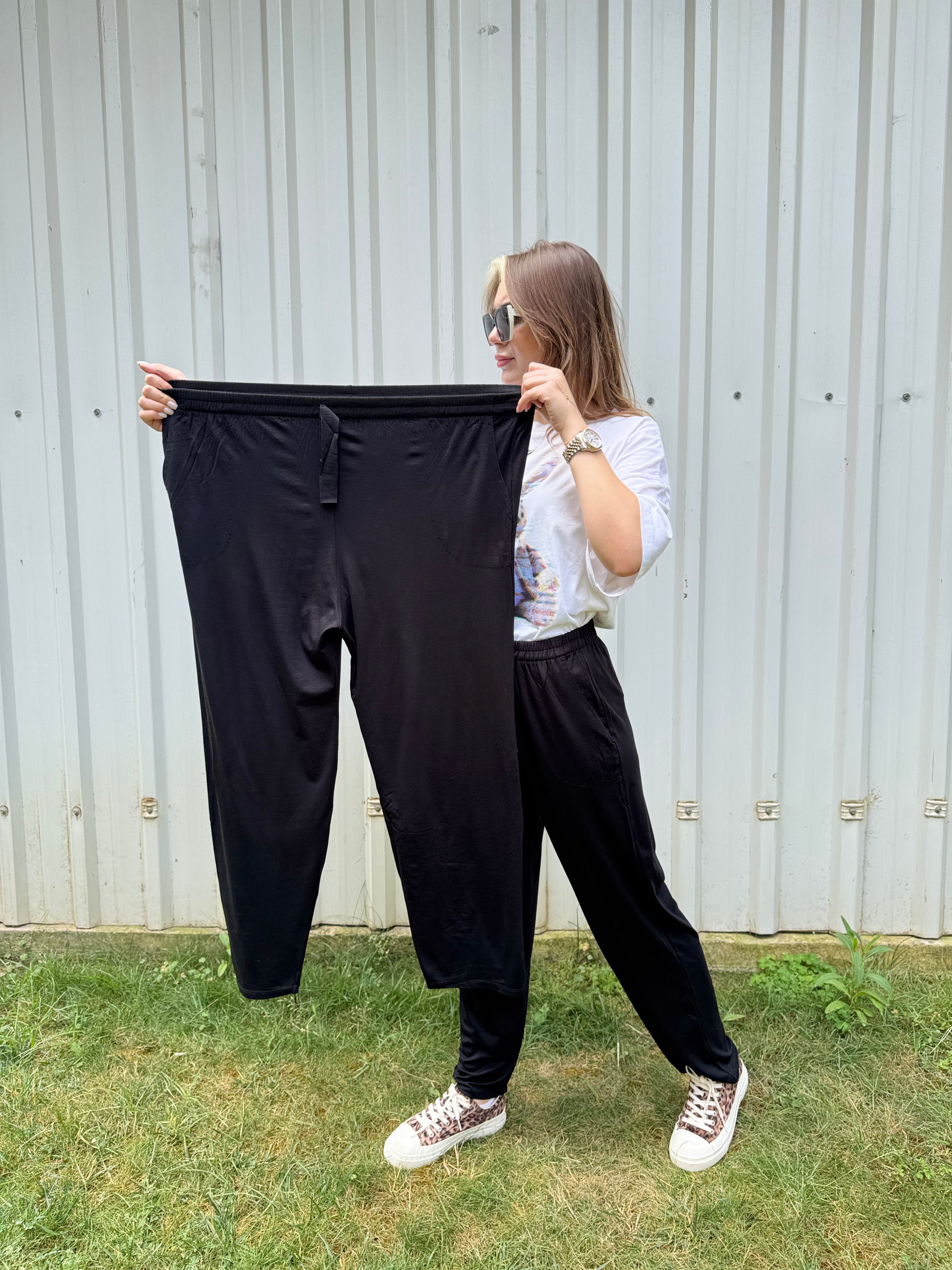 Enine Boyuna Ultra Esnek Penye Pantolon