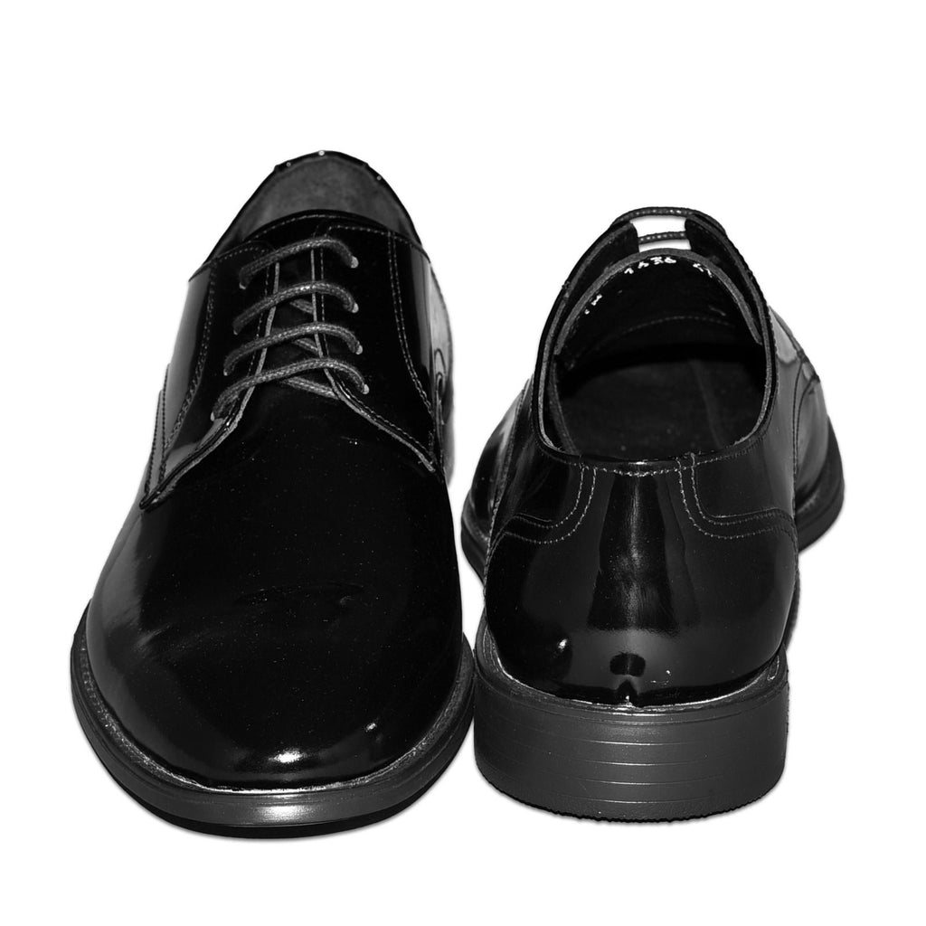 Siyah Rugan Deri Klasik Erkek Ayakkabı