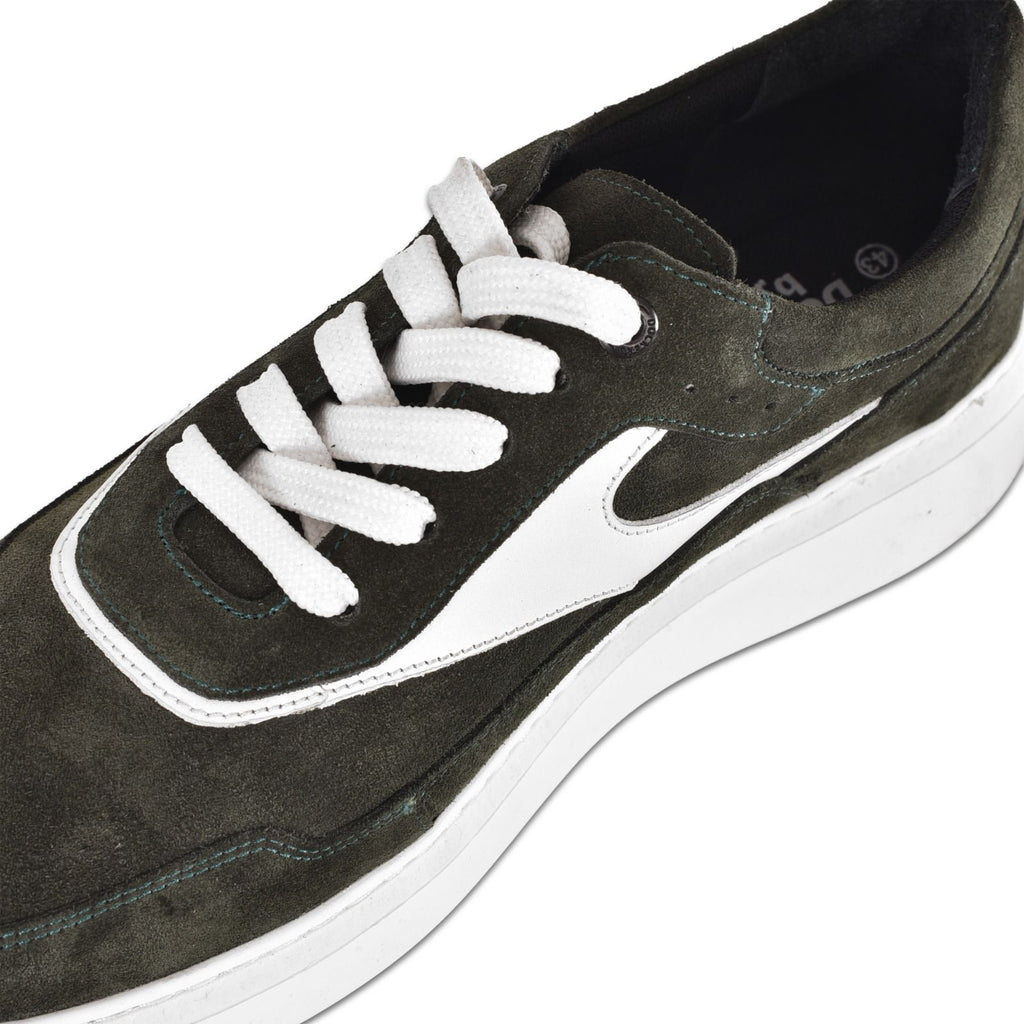 Deri Günlük Erkek Sneaker Ayakkabı Bağcıklı