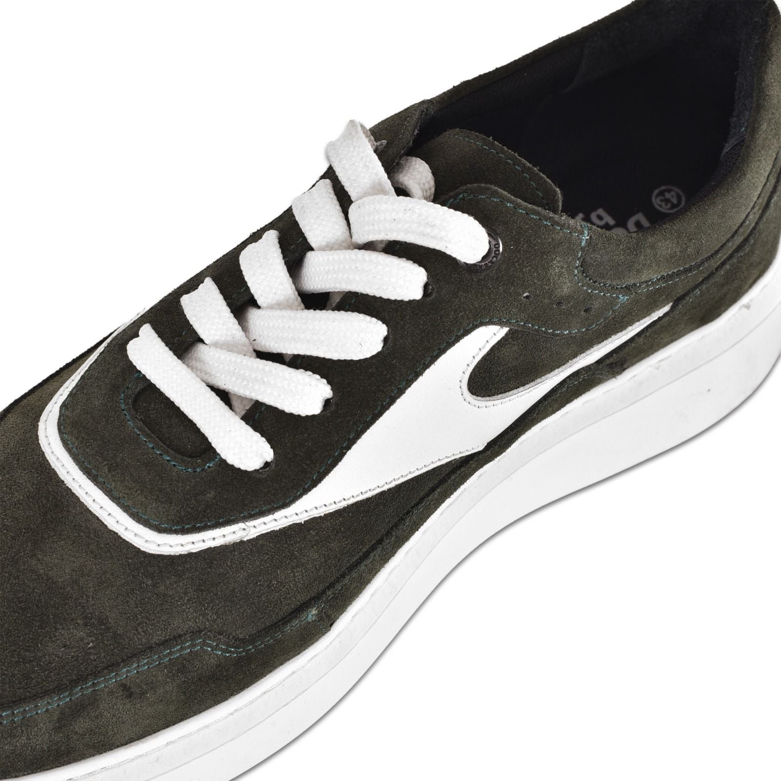 Deri Günlük Erkek Sneaker Ayakkabı Bağcıklı