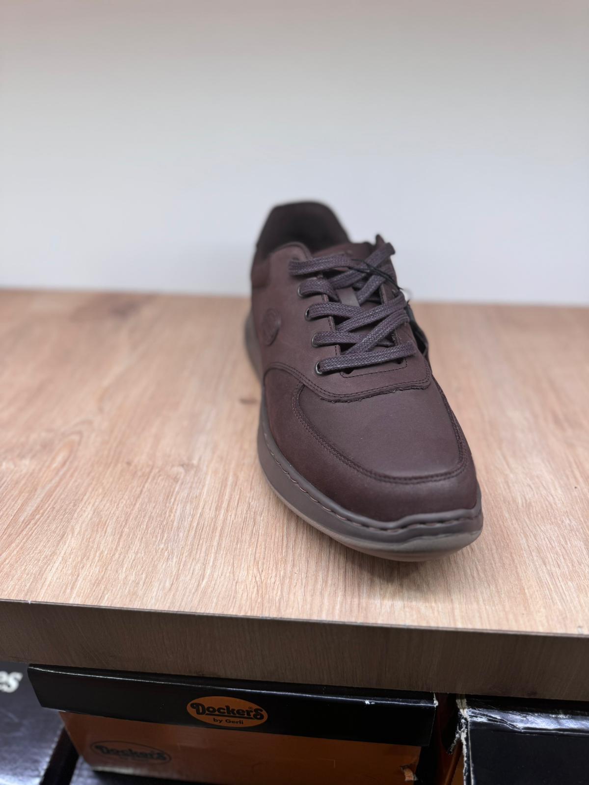 Hakiki Deri Yastık Taban Günlük Erkek Sneaker Ayakkabı