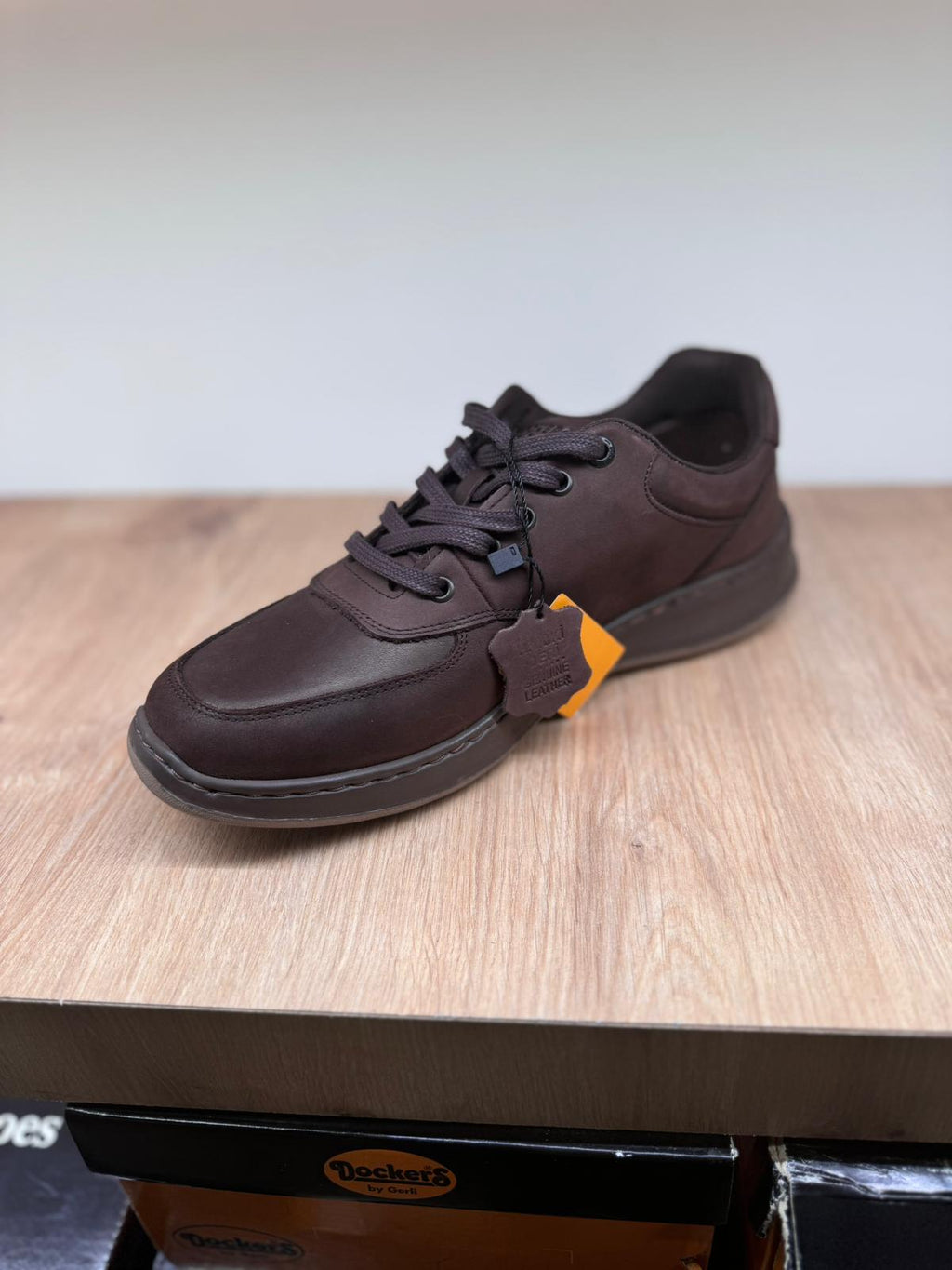 Hakiki Deri Yastık Taban Günlük Erkek Sneaker Ayakkabı