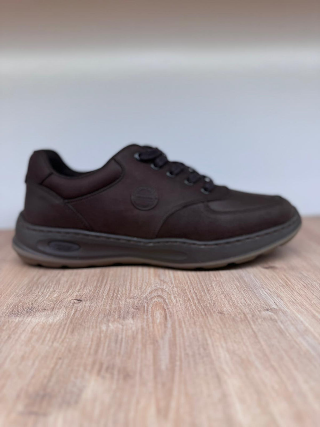 Hakiki Deri Yastık Taban Günlük Erkek Sneaker Ayakkabı