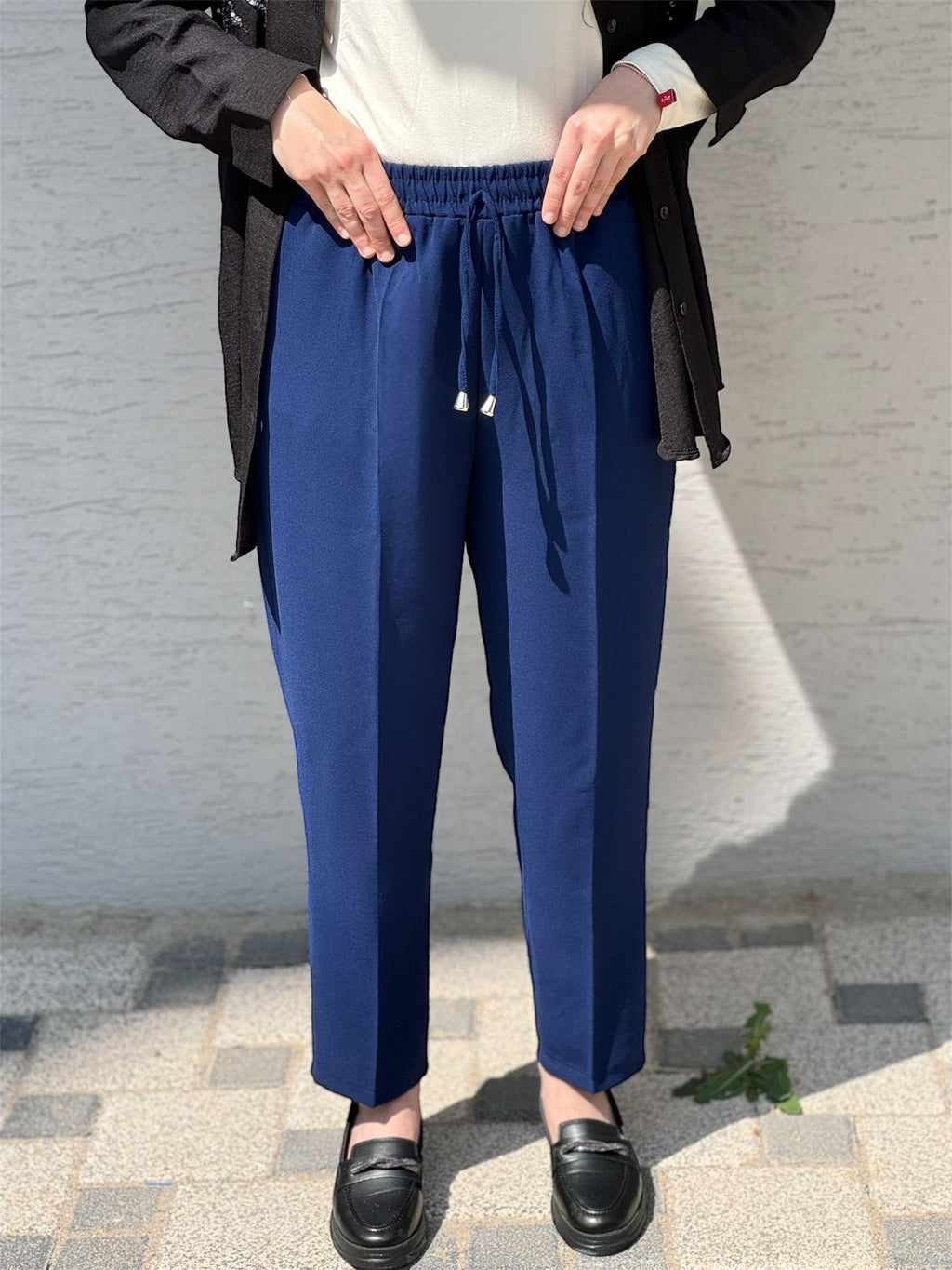 ZERA KREP BORU PAÇA BATTAL BEDEN PANTOLON