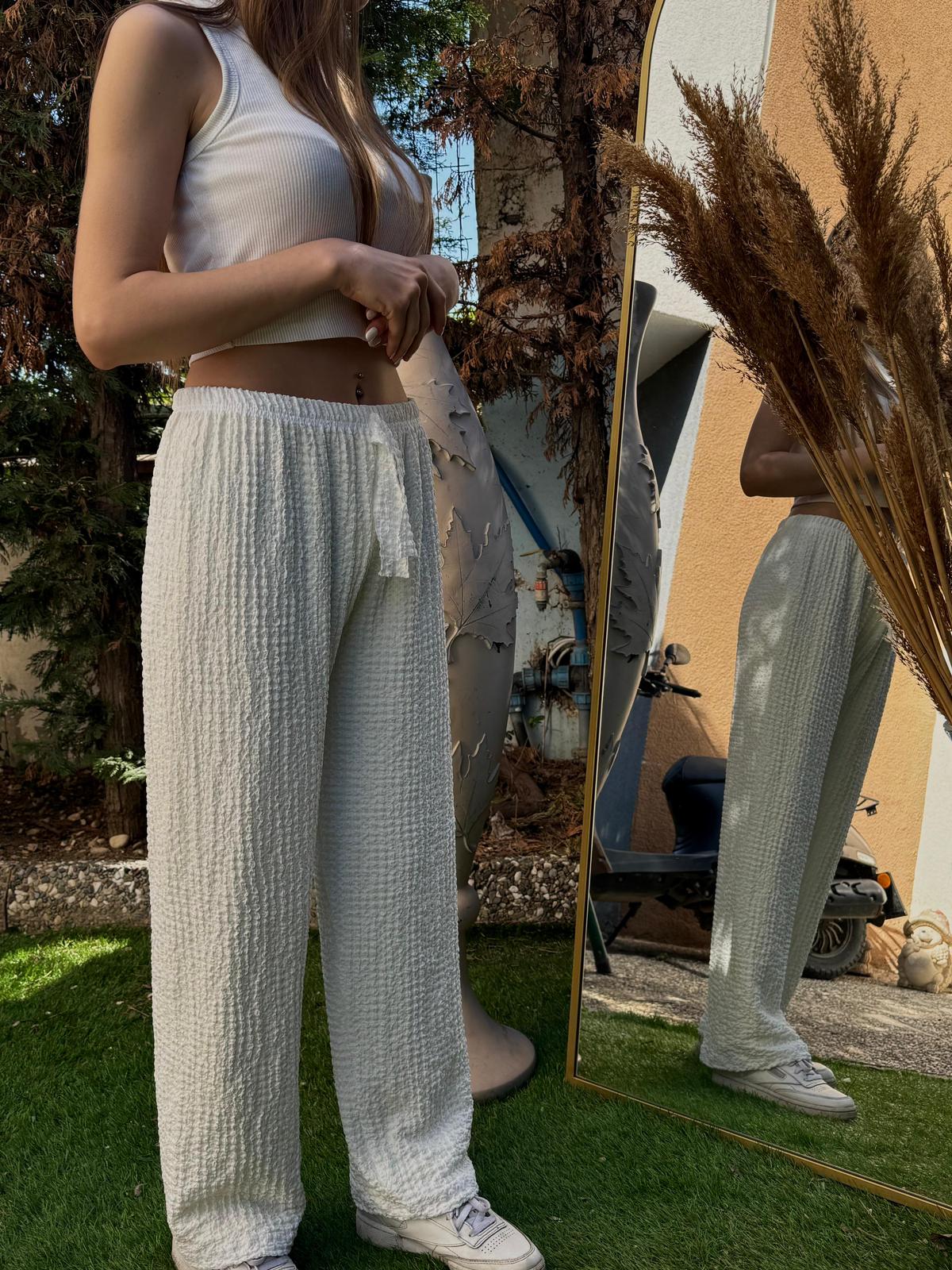 ULTRA ESNEK BUBBLE KUMAŞ PANTOLON