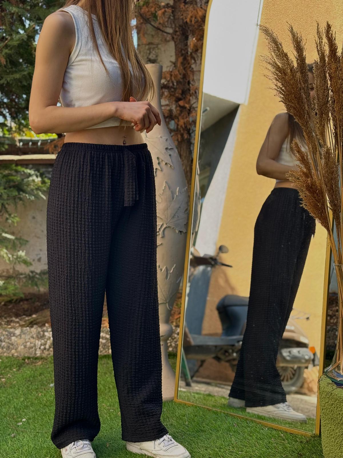 ULTRA ESNEK BUBBLE KUMAŞ PANTOLON