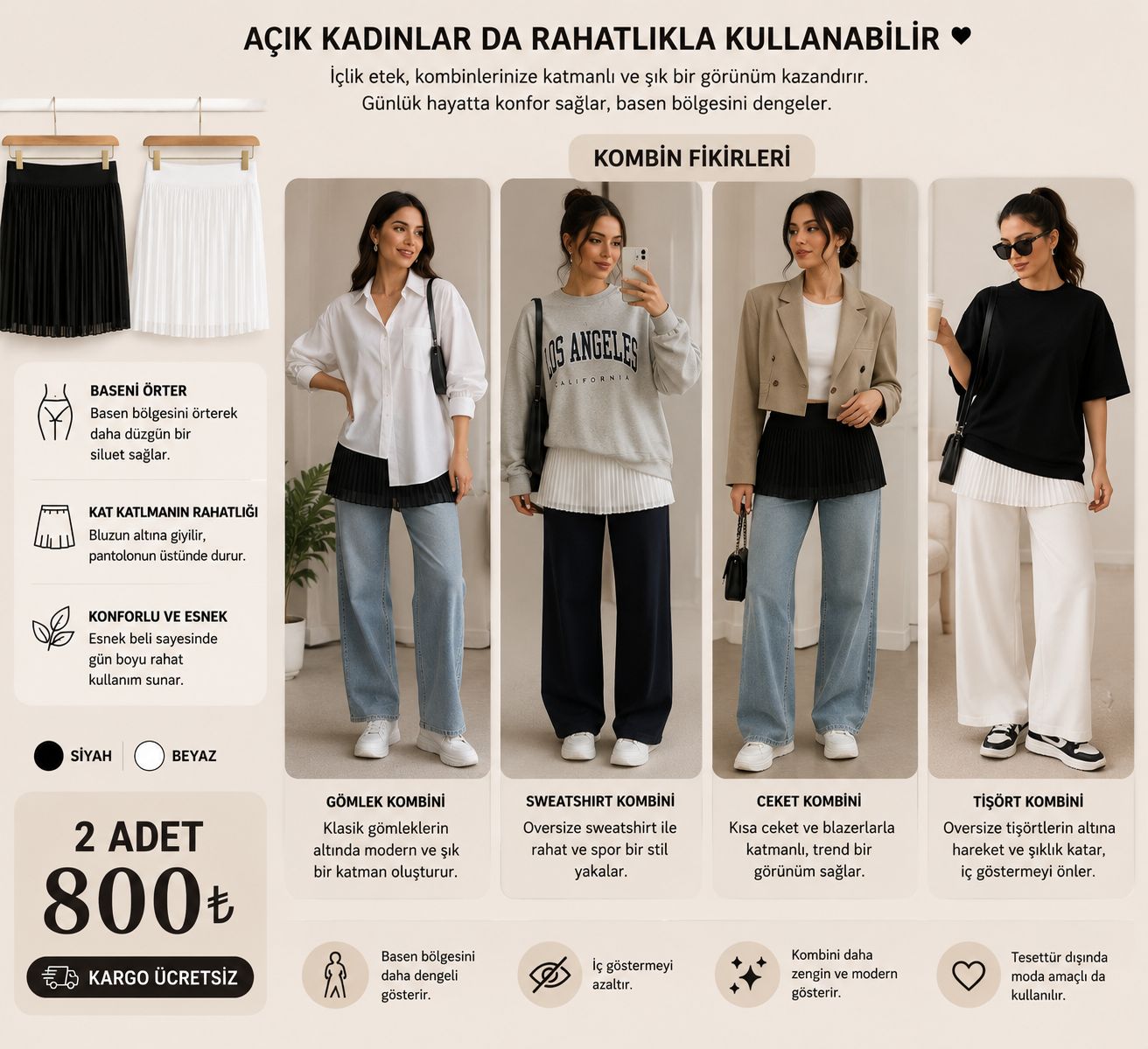 Kurtarıcı Parça - İçlik Etek