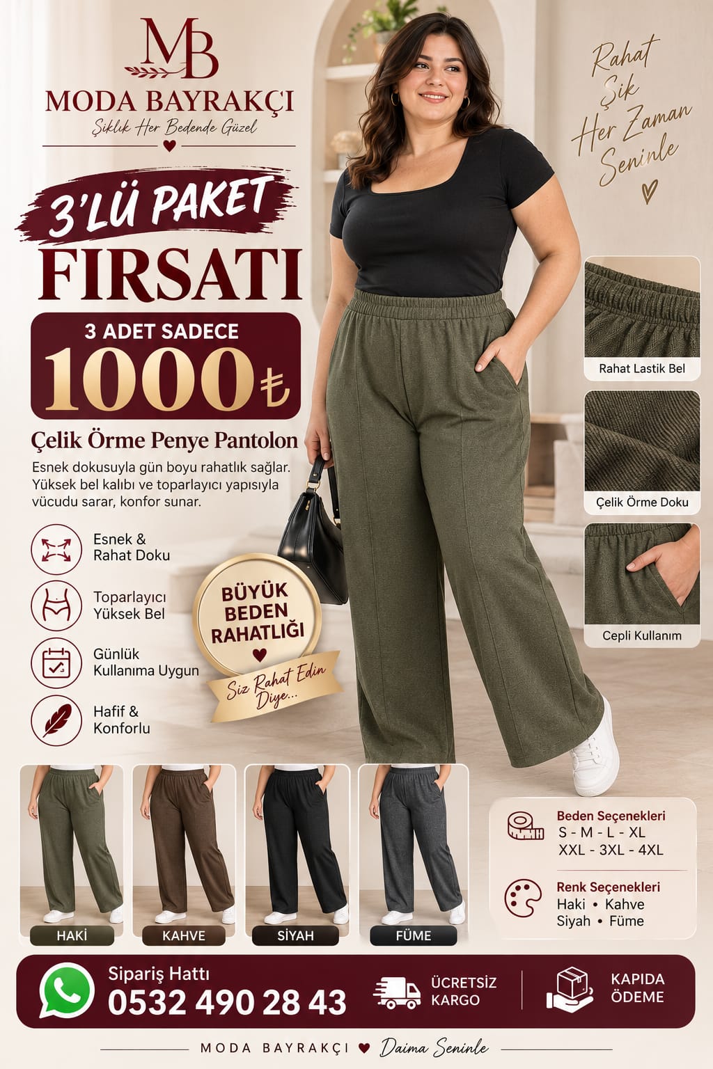 Golf Penye Pantolon – Kışlık&Mevsimlik
