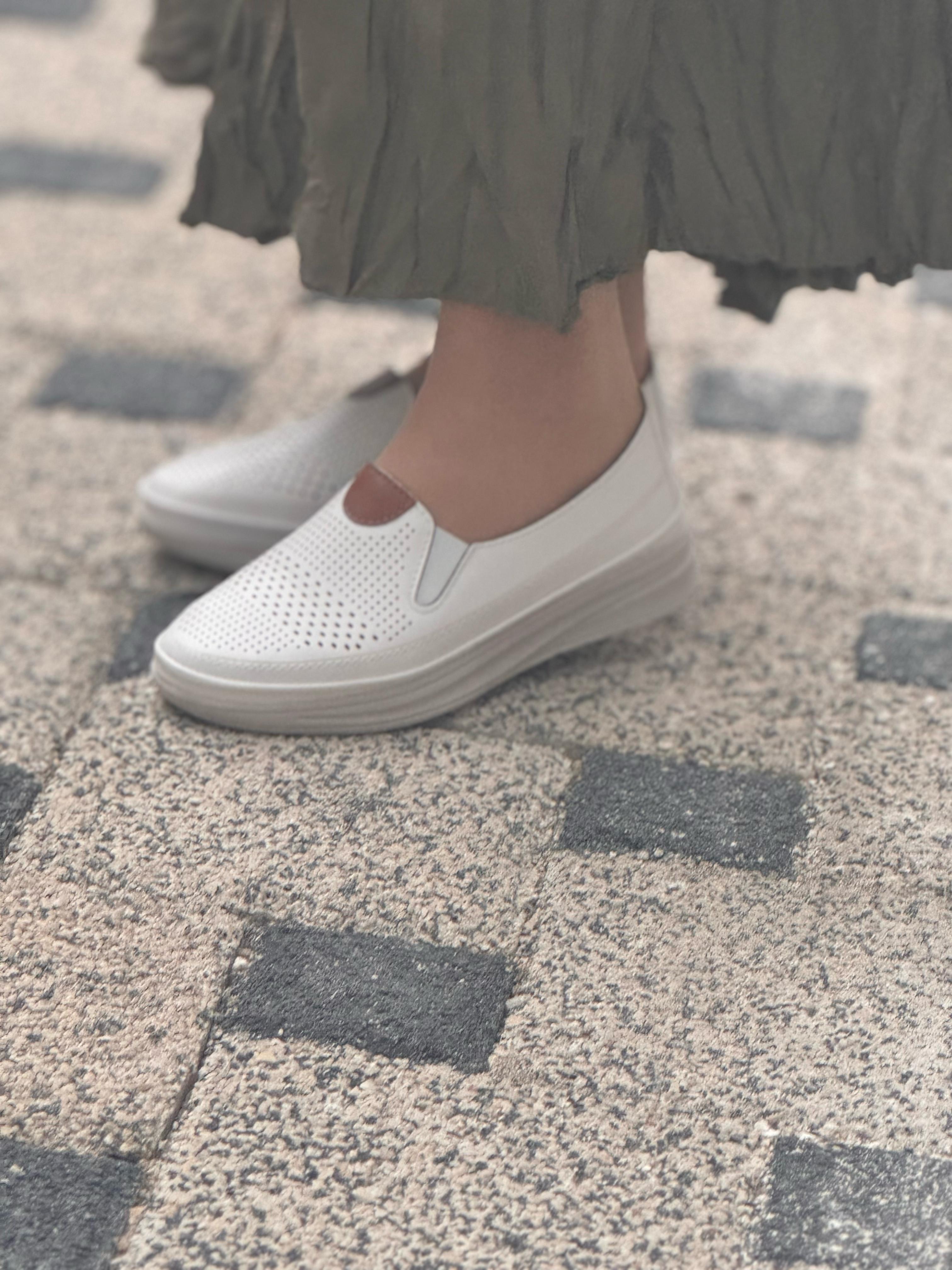 Yazlık Ortopedik Taban Babet Ayakkabi