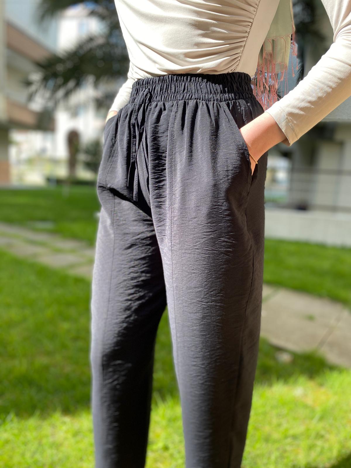 Bambu Crush Keten Yazlık Pantolon