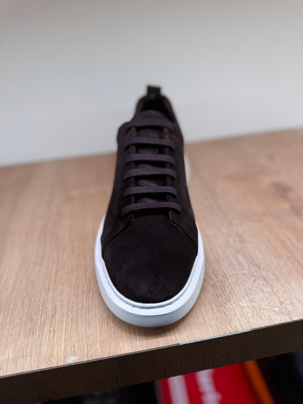 Süet Deri Bağcıklı Günlük Erkek Sneaker