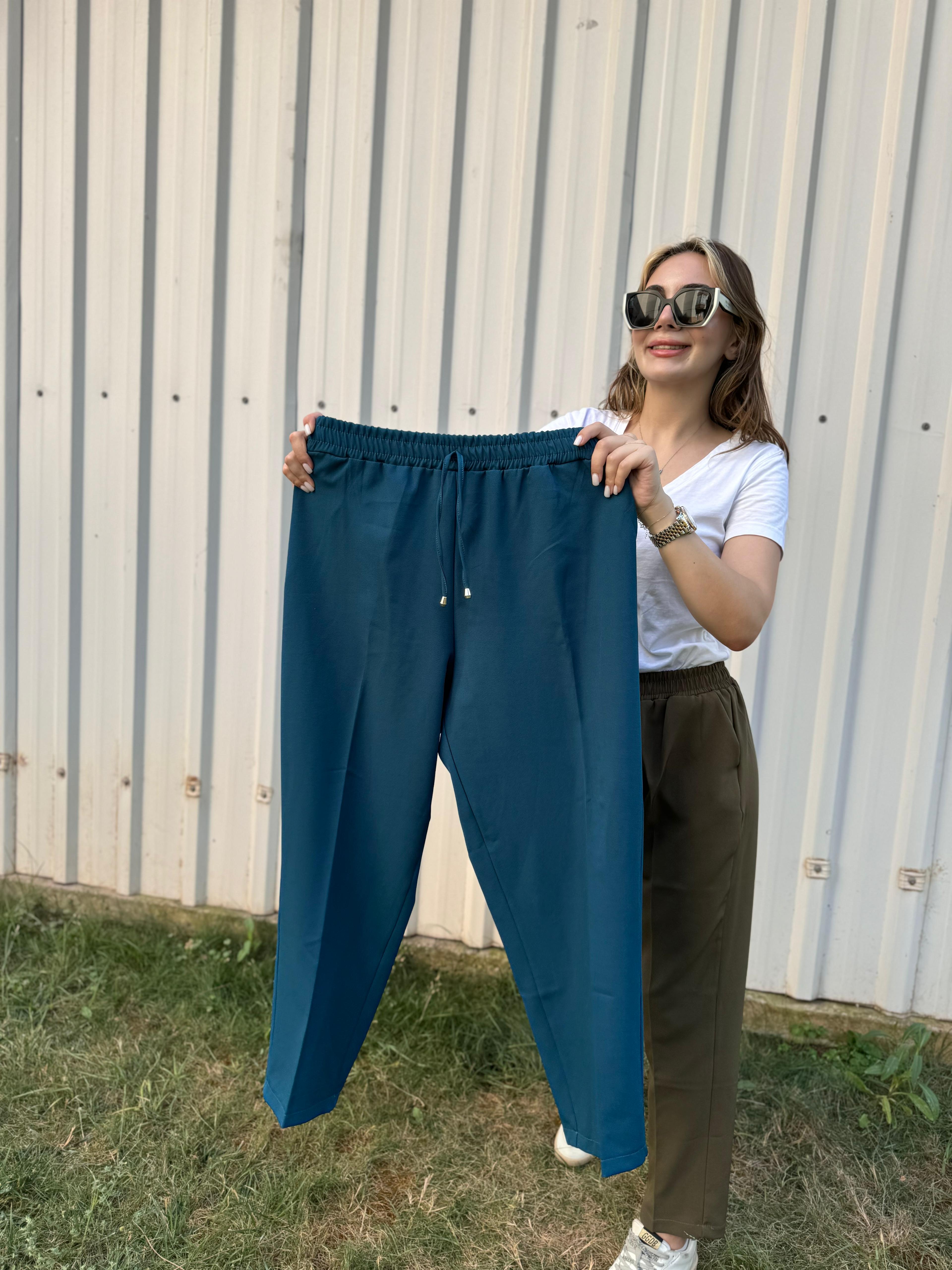 Her Kombinin Vazgeçilmezi: En Çok Satan Duble Krep Kumaş Pantolon