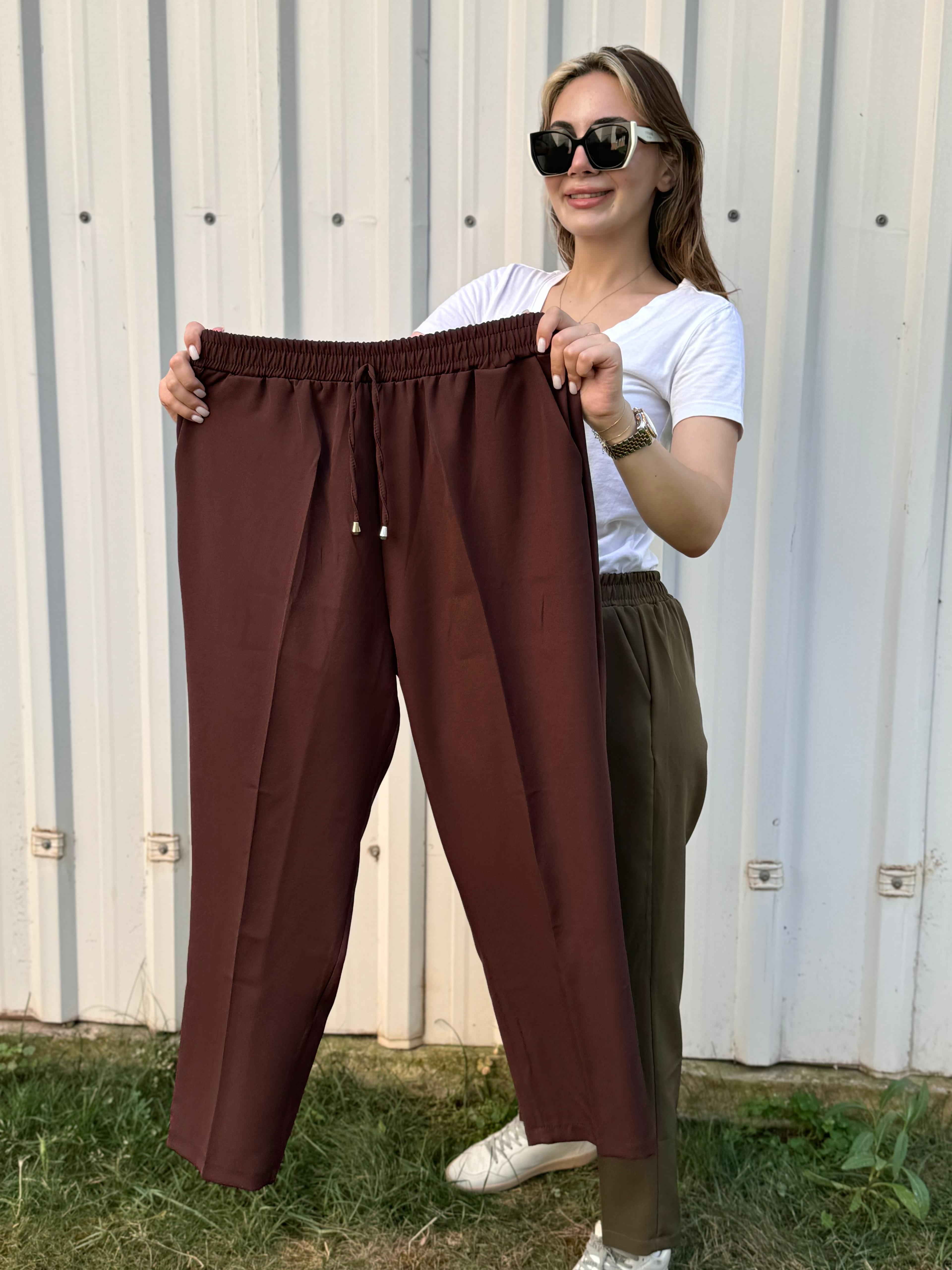 Her Kombinin Vazgeçilmezi: En Çok Satan Duble Krep Kumaş Pantolon