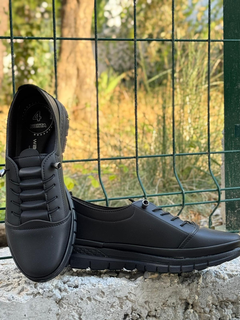 BAYRAKÇIOĞLU SÜS BAĞLAMALI ESNEK ORTOPEDİK KADIN AYAKKABI