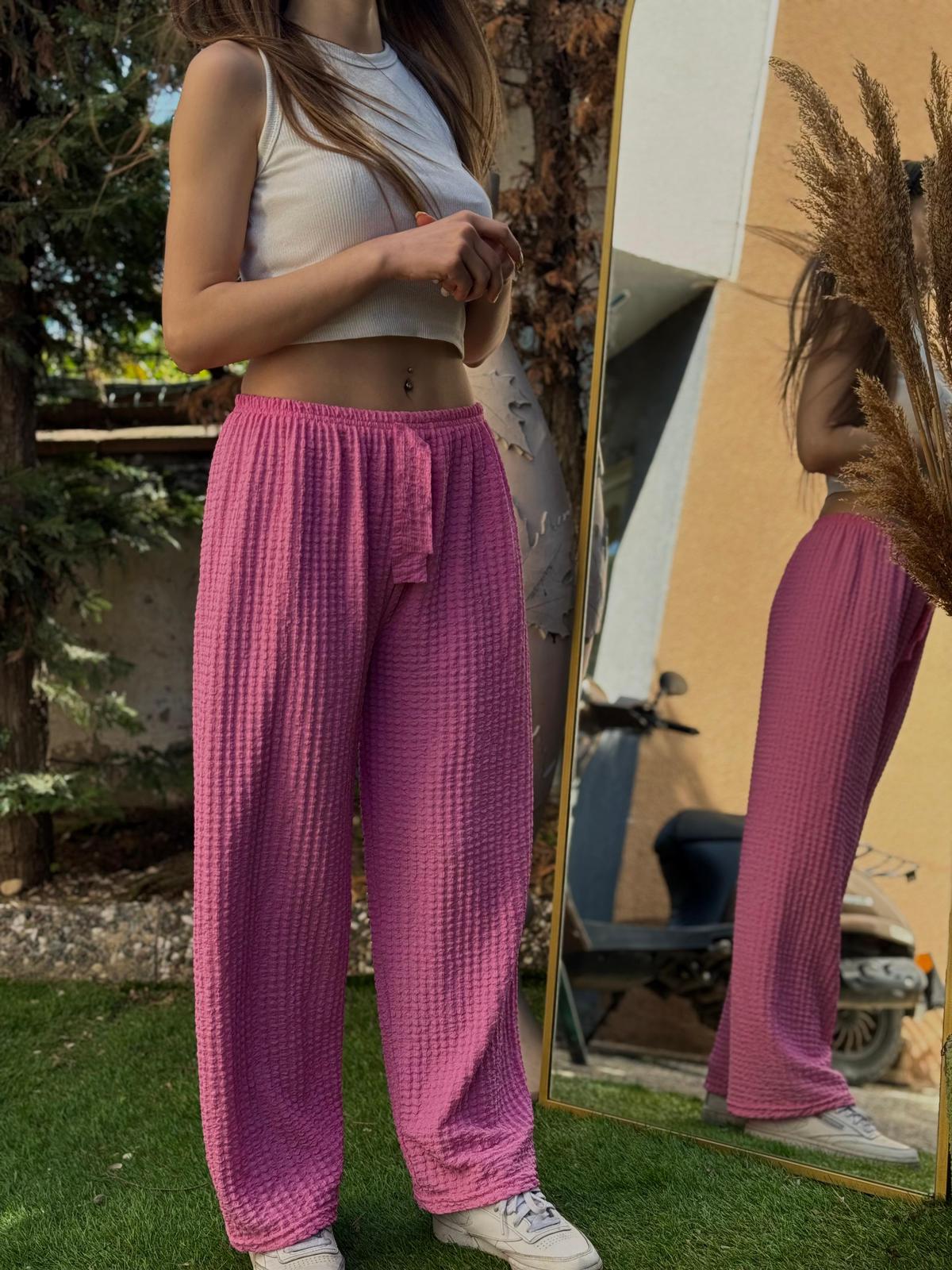 ULTRA ESNEK BUBBLE KUMAŞ PANTOLON