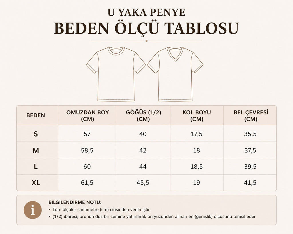 5'li Penye U Yaka Tişört Seti