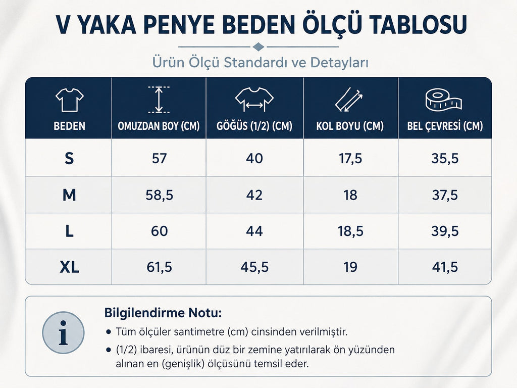 5'li Penye V Yaka Tişört Seti