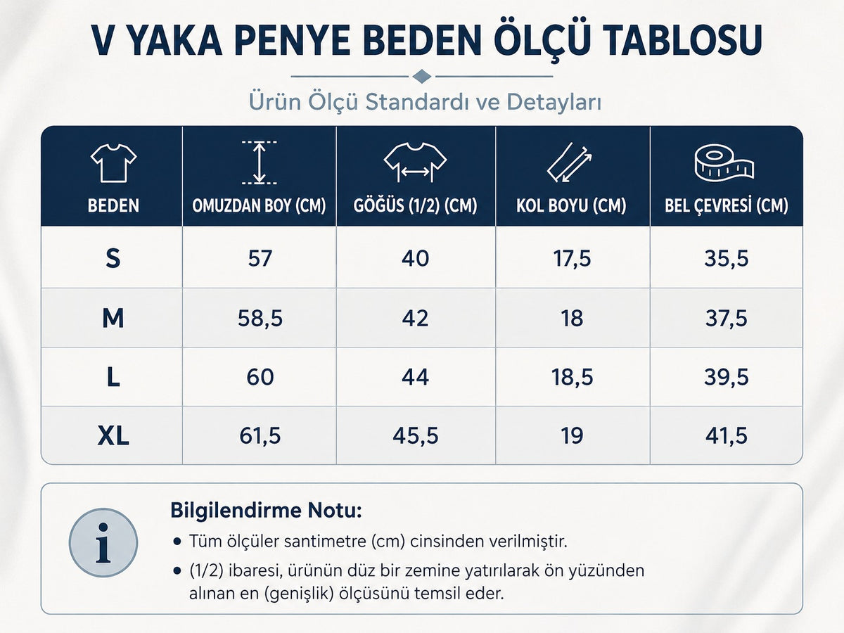 5'li Penye V Yaka Tişört Seti